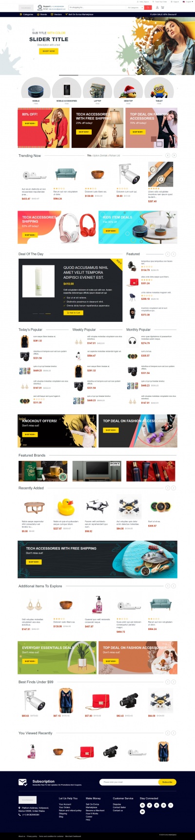 Маркетплейс (аналог Али)